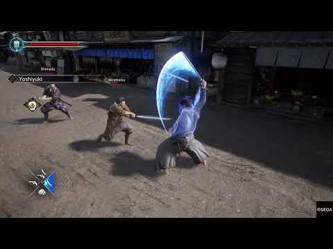 Like a Dragon: Ishin! Parry tech the game never told me existed.