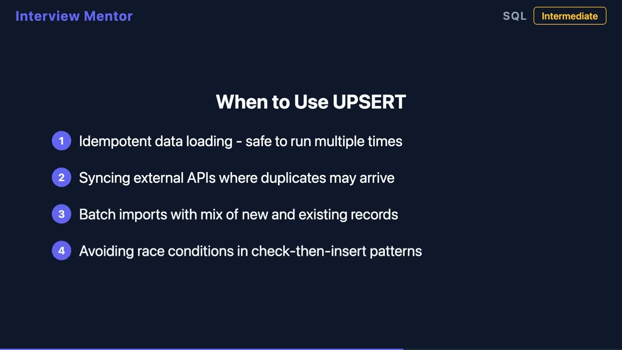 UPSERT vs INSERT: Prevent Duplicate Key Errors in SQL