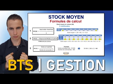 Révisions MGUC | Qu'est-ce que le STOCK MOYEN Comment le calculer | AIDE BTS MUC