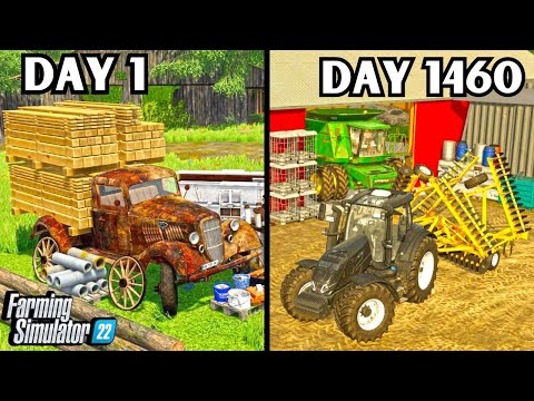 I Spent 4 Year Building The Ultimate Farms From Scratch? | Farming Simulator 22