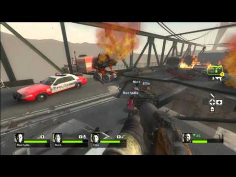 left 4 dead 2 cold stream xbox 360 gameplay