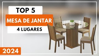 Top 5 Melhores Mesa de Jantar 4 Lugares | Mesa 4 Lugares Barata