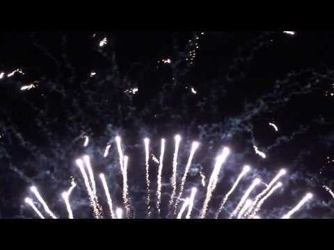 140704 Inner Harbor Fireworks Detail