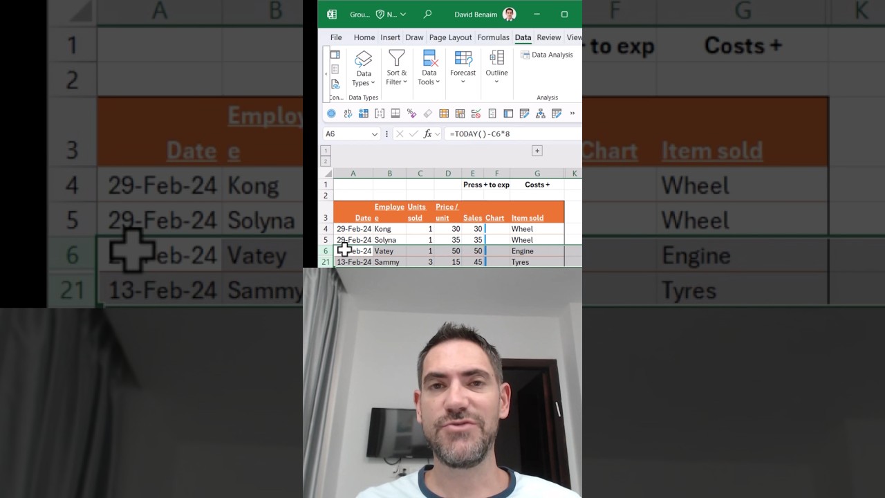 #Excel’s Hide feature sucks, instead Group & line up + icons with this trick #exceltips #exceltricks