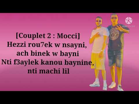 Dj Hamida ft Mocci _comme ça officiel lyrics (paroles)