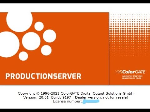 ColorGate Production Server 20.01