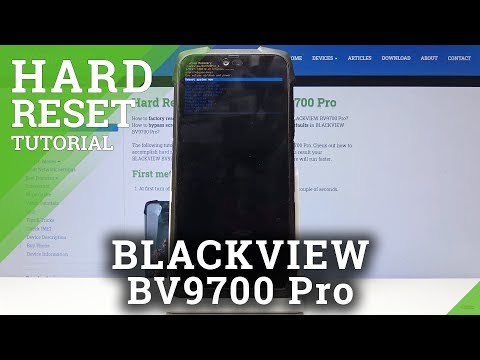 How to Hard Reset Blackview BV9700 Pro - Recovery Mode Reset