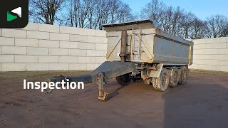 Bruns 0V0X 2x Lifting Axle 14m3 remolque volquete | Imagen 4 - Autoline