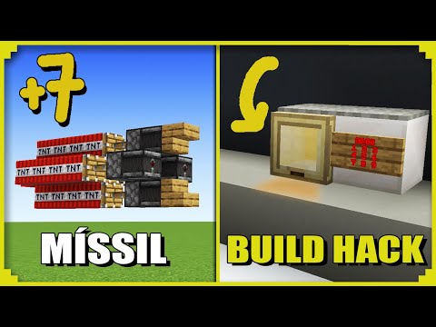 🦊+7 best BUILD HACKS with REDSTONE in MINECRAFT