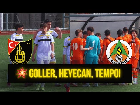 💥 SON SANİYELERE KADAR SÜREN HEYECAN! İstanbulspor - Alanyaspor | U17 Elit Ligi Maç Özeti