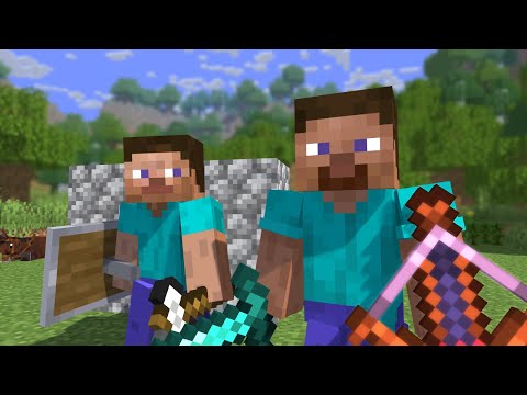 Sined Animations - Steve Fight [Minecraft Animation]