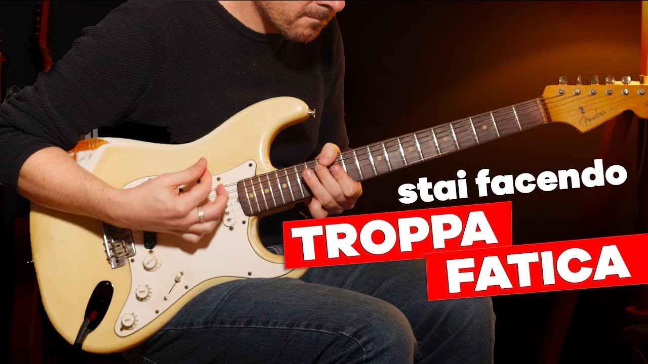 Come Capire Se Stai Facendo Troppa Fatica Quando Suoni