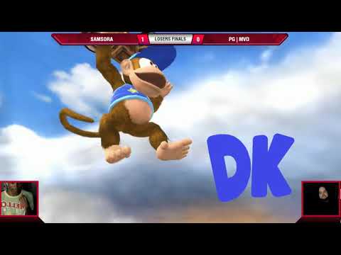 VS Weekly 11/8/18 - Losers Finals - Samsora (Peach) vs PG | MVD (Diddy Kong) - Smash 4