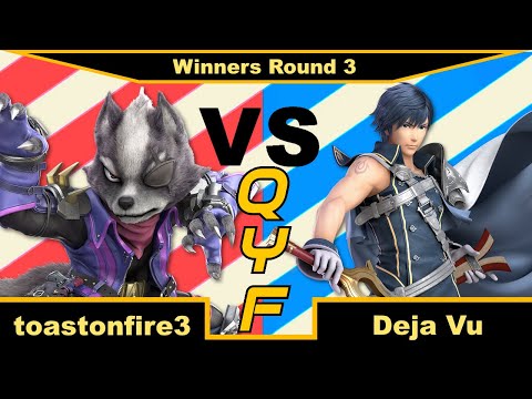 QYF VCU Spring 2020 #4 SSBU Winners Round 3 - toastonfir3 (Wolf) vs Deja Vu (Chrom)