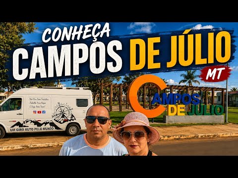 CAMPOS DE JÚLIO (MT): A cidade que me fez voltar no tempo | Imagens Aéreas e Curiosidades T 01 EP 05