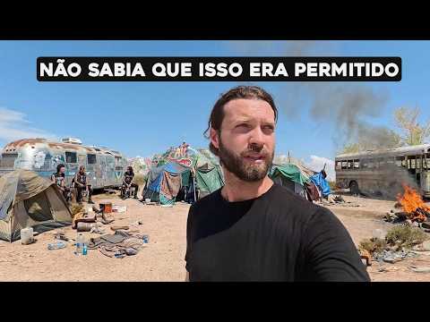 Sozinho na Última Cidade SEM LEIS dos EUA
