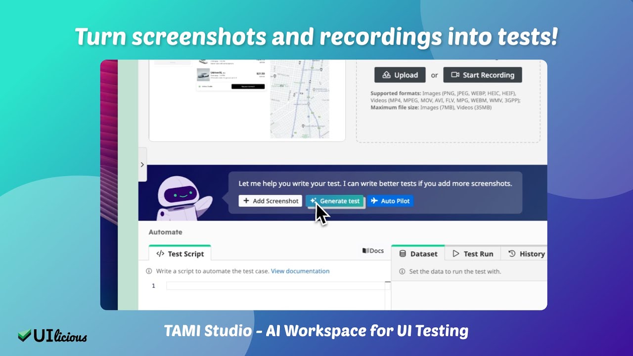 TAMI Studio demo video