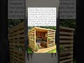 Man Builds Backyard Shed From Broken Pallets