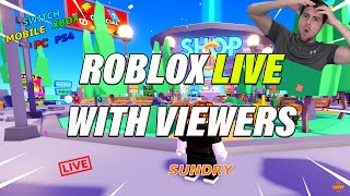 🔴24/7 Joinable Roblox Live Pls Donate Game Mode | Gifting Robux Giveaway | Xbox PS4 PC | (ReRun)