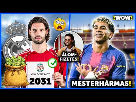 SZOBOSZLAI ÁLOMFIZETÉSÉRT HOSSZABBÍT! YAMAL OLYAT TETT, MINT MÉG SOHA! Barça: Rashford MARAD!