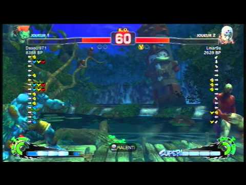 Dasoul971 [Blanka] vs DRX [El Fuerte] SSF4 Ranked Matchs