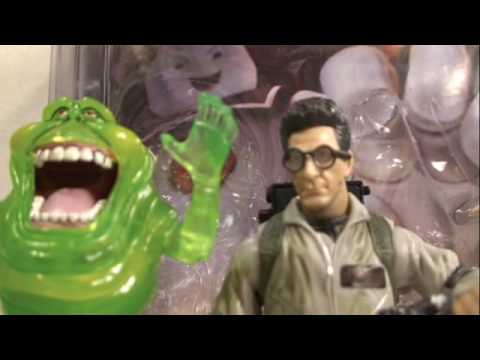Ghostbusters Movie Masters Egon Spengler with Slimer 6 Inch SDCC 2009 Exclusive Figure Review