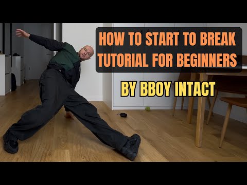 How to start to Break // tutorial for beginners by bboy Intact