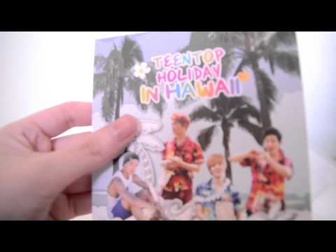 [UNBOXING] Teen Top holiday in Hawaii DVD (Japanese Version)