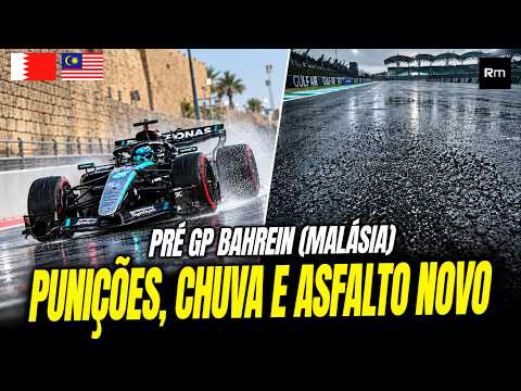 PRÉ GP MALÁSIA / BAREIN COM PREOCUPAÇÃO SOBRE ASFALTO, PUNIÇÕES, CHUVA E HORÁRIOS INGRATOS