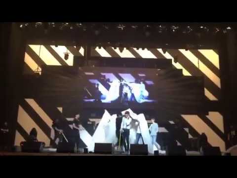 160625 U-KISS Concert Rehearsal Mishap