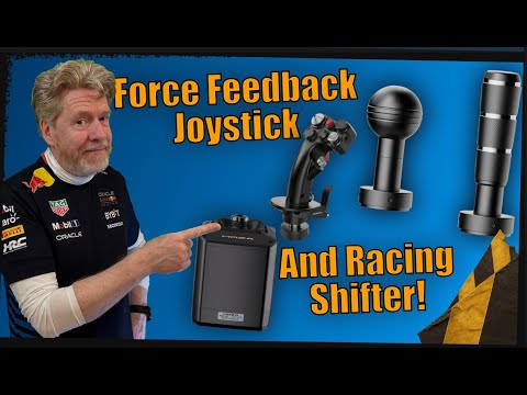 Moza AB9: Flight Sim Stick AND Racing Sim Shifter in One?!