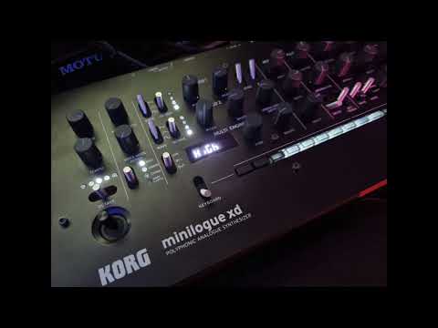 Korg minilogue XD Factory-Presets Part 2 33-64 - without talking - Quick overview