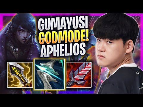 GUMAYUSI LITERALLY GODMODE WITH APHELIOS! - T1 Gumayusi Plays Aphelios ADC vs Xayah! | Season 2023