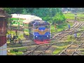 Snake Train Dhaka Bound Panchagor Express Entering Parbotipur Junction