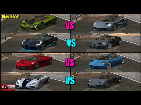Real Driving Sim DRAG RACE! - Hypercars (Which Is The Fastest??)