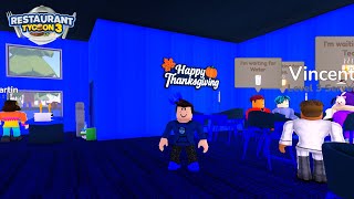Restaurant Tycoon 3 Thanksgiving Update!!!!