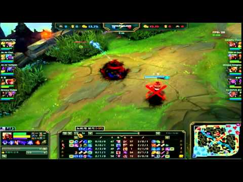 Hide on bush (Faker) Zed Outplay vs Lee Sin
