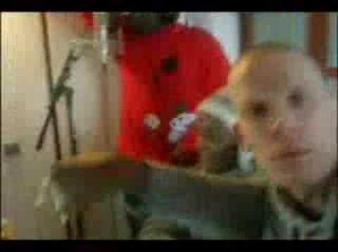 Us & Def Rhymz in de studio!