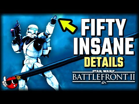 50 INSANE DETAILS About Clone Commandos - Star Wars Battlefront 2
