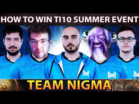 BEST STRATEGY TO WIN TI10 SUMMER EVENT by Team NIGMA !! Aghanim's Labyrinth