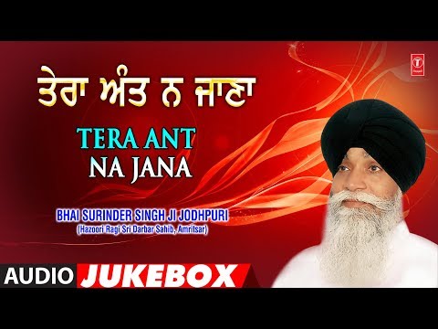 TERA ANT NA JANA | BHAI SURINDER SINGH - JODHPURI | AUDIO JUKEBOX