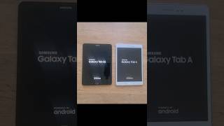 Boot test - Samsung Galaxy Tab A vs. Samsung Galaxy Tab S2 | which one will reboot first? #boot