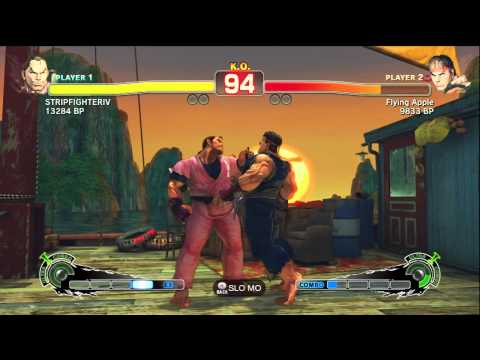 [SSF4] Japanese Ranked Match: STRIPFIGHTERIV (DA) vs Flying Apple (RY)