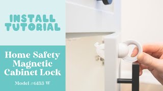 Home Safety Magnetic Cabinet Lock | Install Tutorial