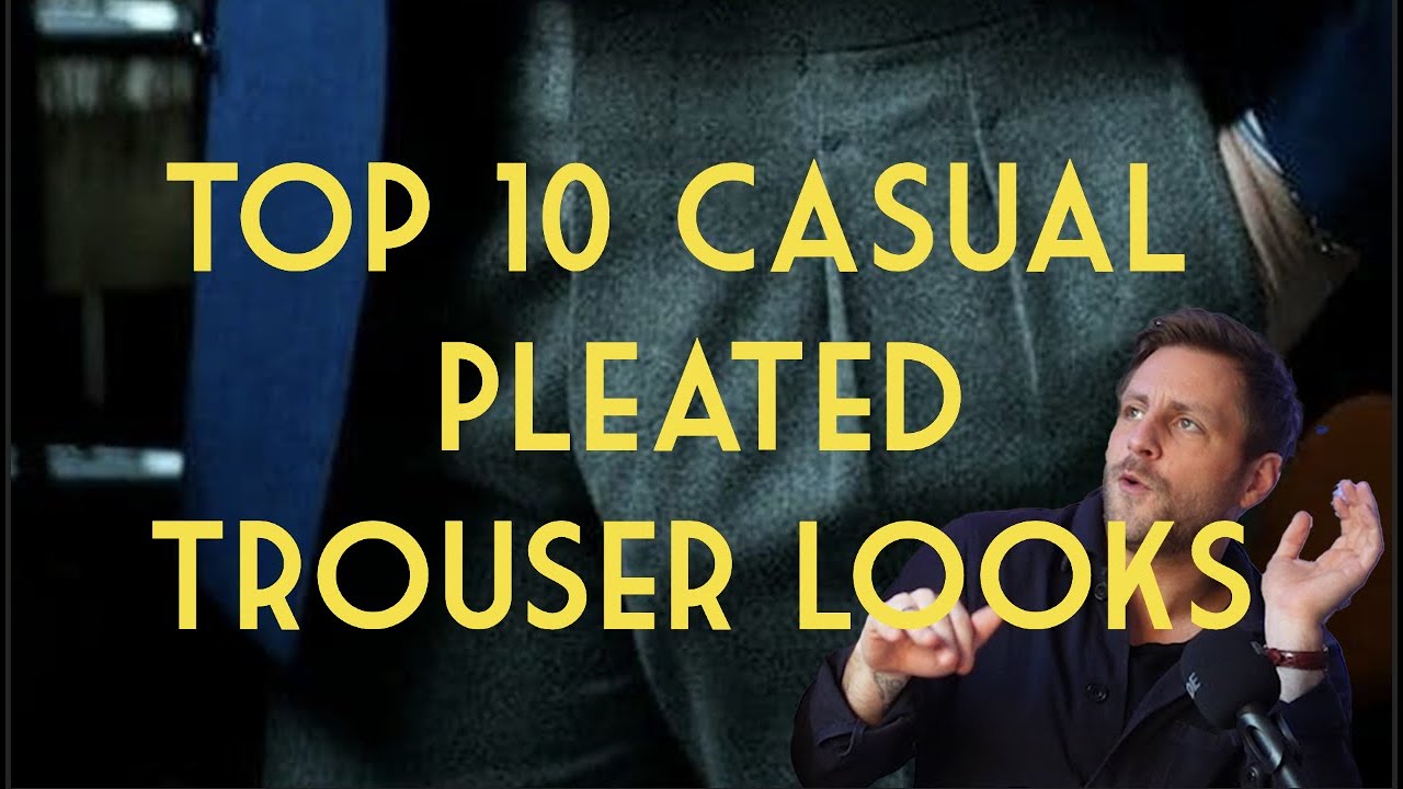 Top 10 High-Waisted Pleated Trouser Fits!!!