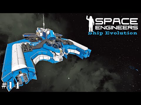 Space Engineers: Ship Evolution -  Designing The Bridge On The Main Ship EP14