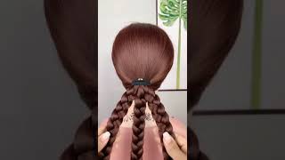 Beautiful Hairstyle for Girls ♥️ Best Simple and Quick Hairstyle #Shorts