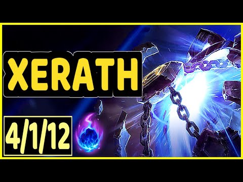 XERATH VS NAMI - 4/1/12 KDA SUPPORT GAMEPLAY