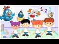 School Song Flea Fly Lottie Dottie Chicken UK Nursery Rhymes For Kids