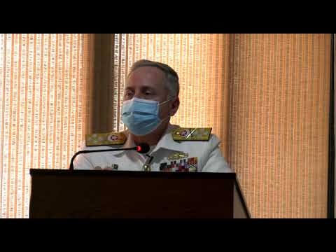 NDU delegation comprising participants of CLP headed by DG ISSRA, Maj Gen Asif Ali visited NHQ, Isb.